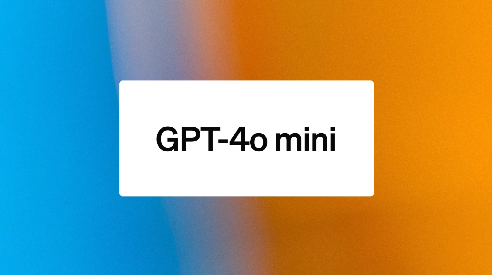 Was ist GPT-4o mini